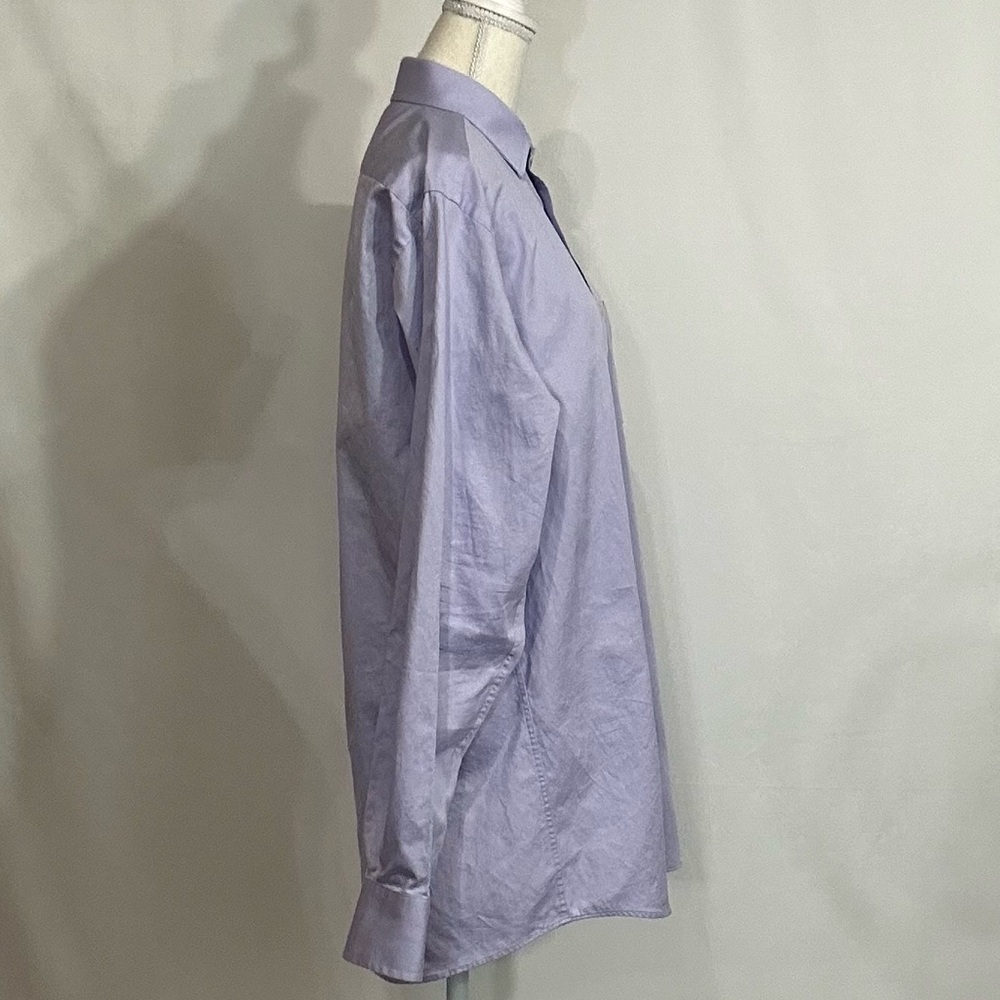 Michael Kors Purple Dress Shirt with Classic Button-Down Style - Picture 3 of 5